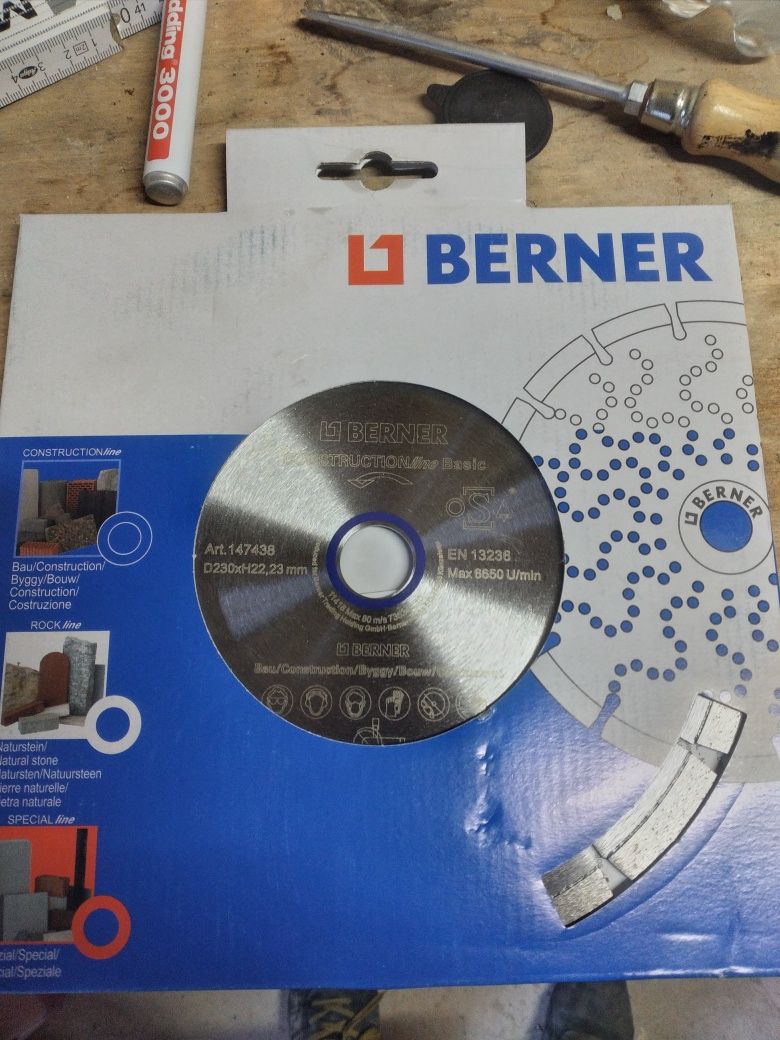 Tarcze do betonu kamienia Wurth  berner