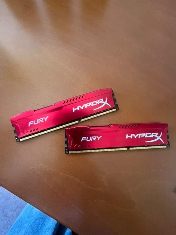 Memória RAM 8 GB HyperX Fury DDR3
