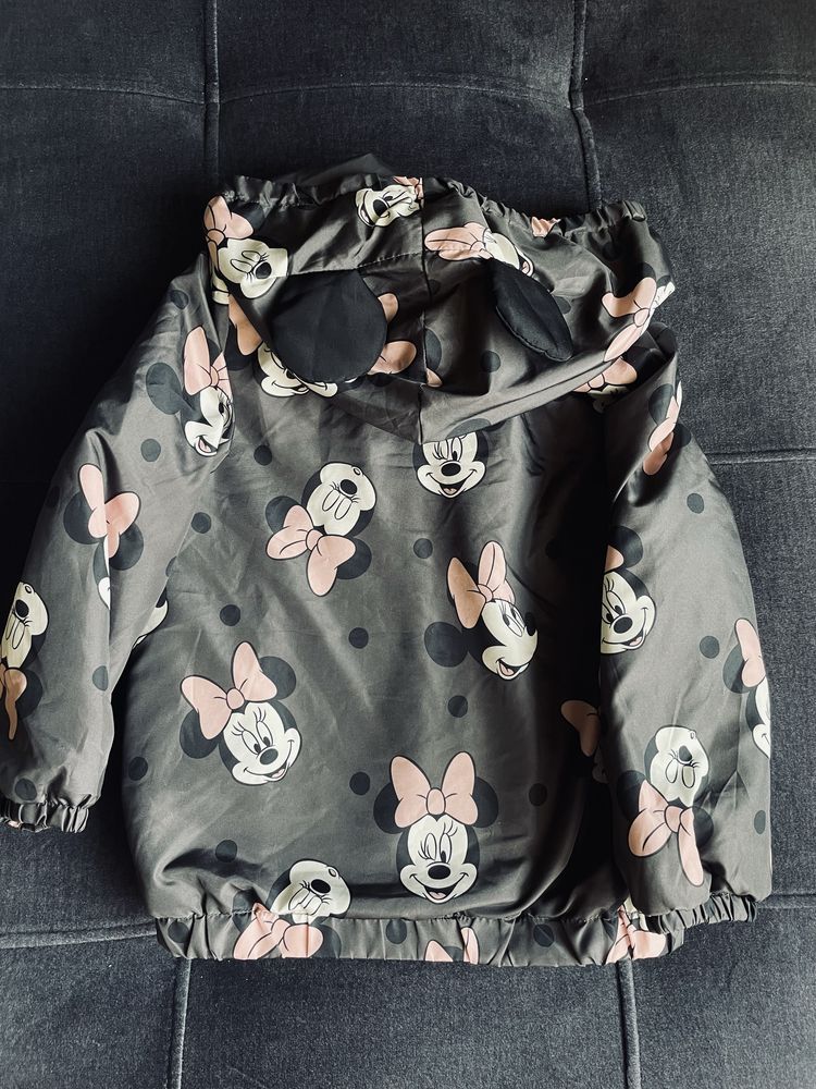 Kurtka dziewczęca wiosenna jesienna myszka minnie h&m 92