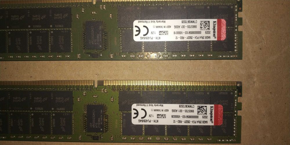 Серверная память | 64GB | DDR4 | 2933 | KINGSTON | ECC REG 1.2V | 2RX4