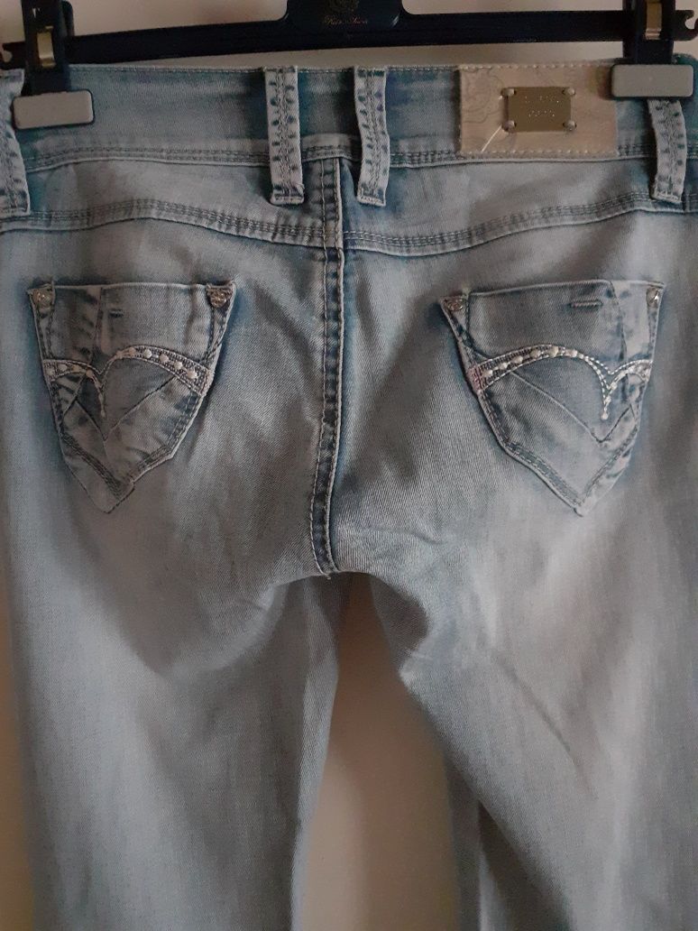 Spodnie jeansowe rurki R.marks