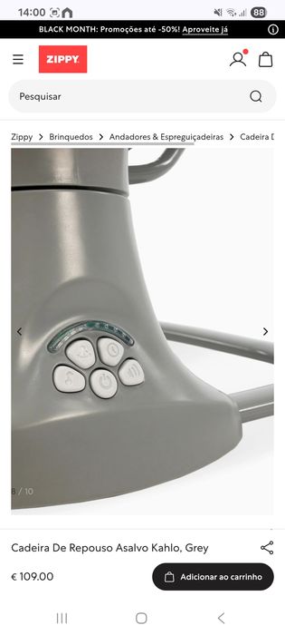 Cadeira Bebê De Repouso Asalvo Kahlo