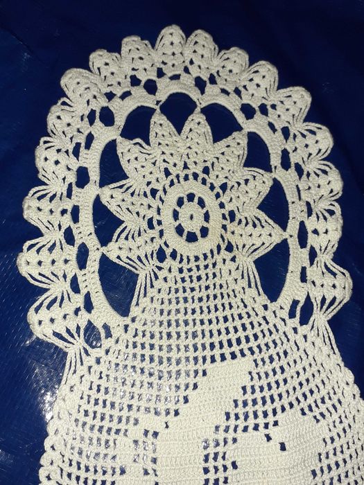 Napron em Crochê Antigo