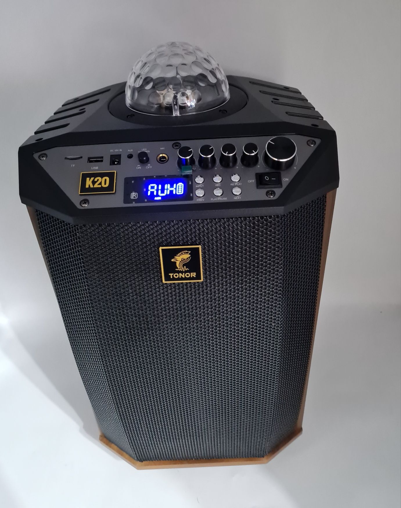 Głośnik do karaoke Tonor K20 maszyna do śpiewania 2x mikrofon