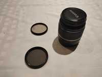 Objectiva Canon 18-55 mm + Filtro Polarizador + Filtro Proteção HAMA