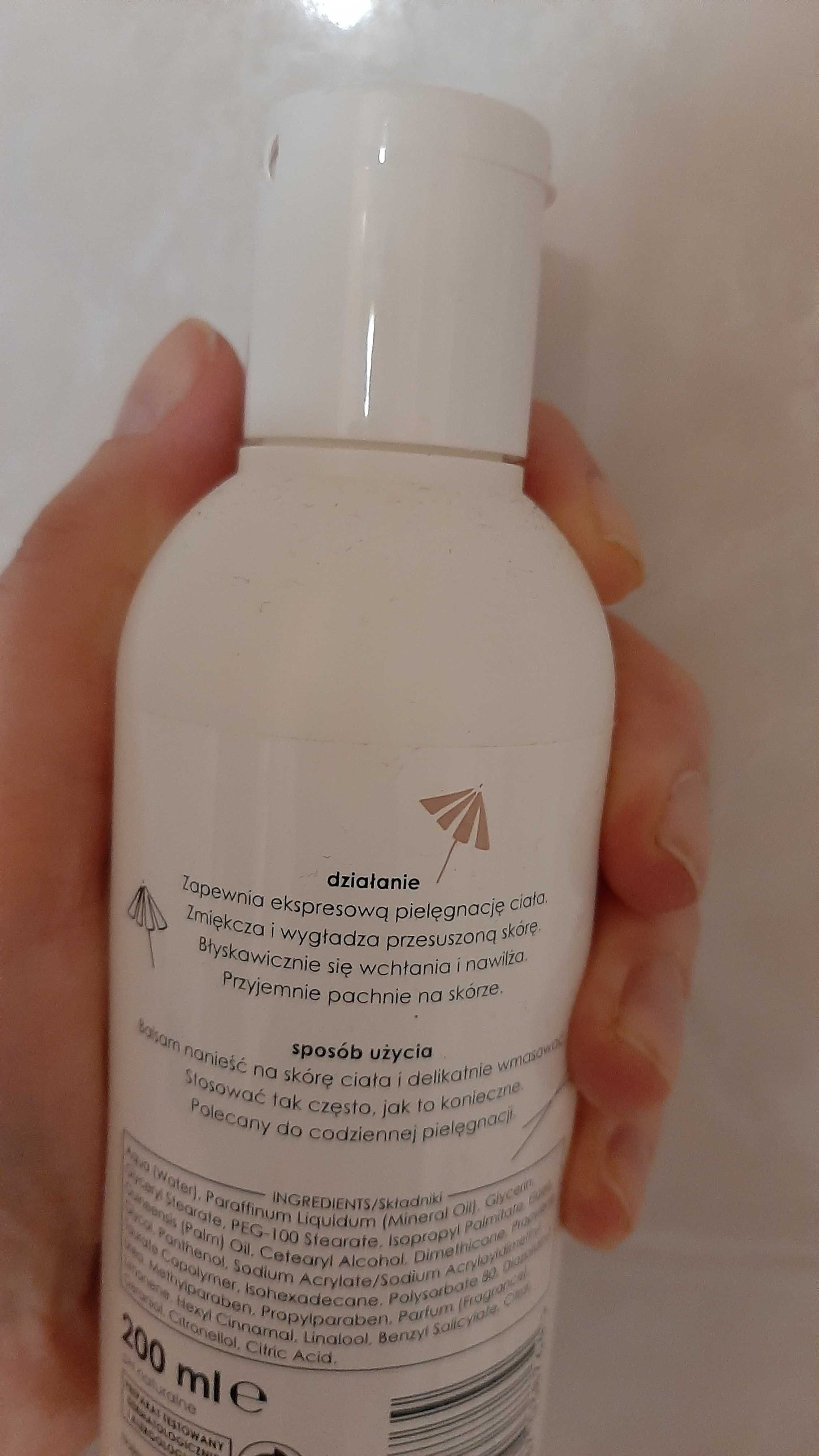 ZIAJA nawilżający balsam do ciała 200 ml KOKOS esencja tropikalnego