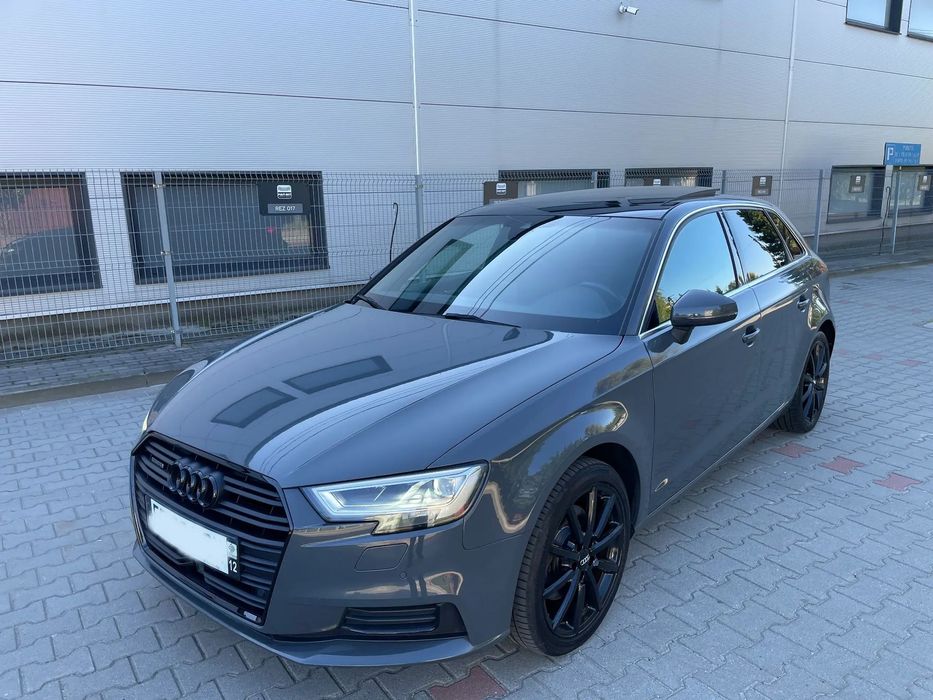 Audi A3 Sportback Sport Lift 2.0Tdi 184km Quattro Panorama Virtual Navi Skóra Full Ledy