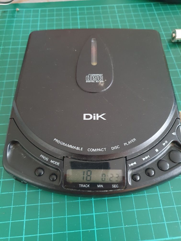 Odtwarzacz CD discman Dik 1999 vintage