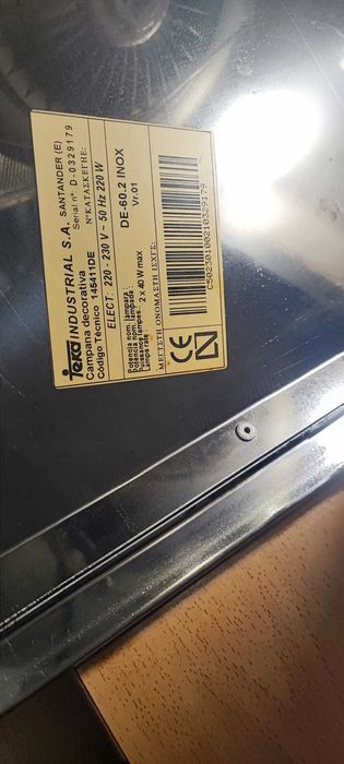 Exaustor TEKA DE-60.2 Inox