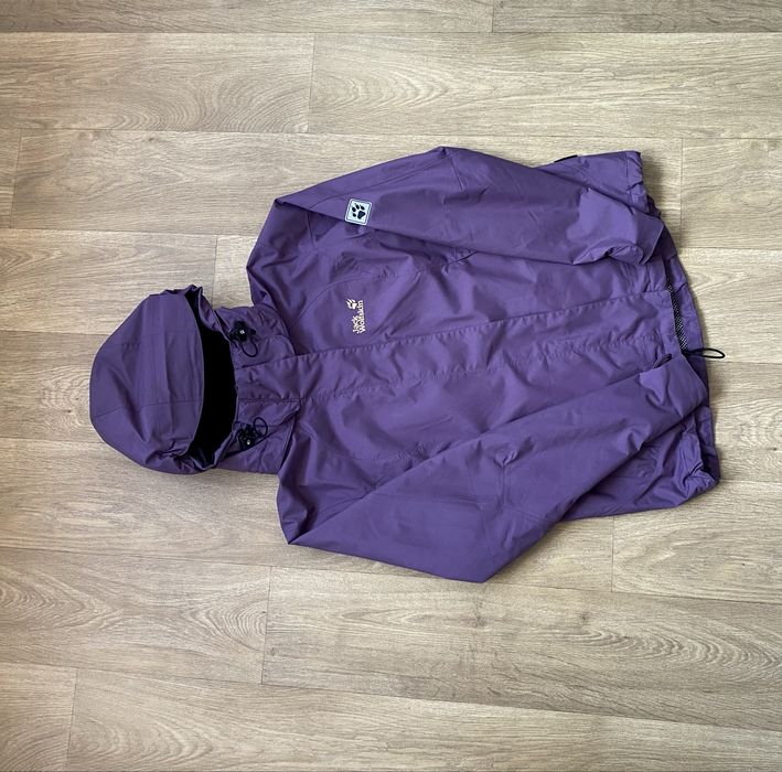 Куртка вітровка Jack Wolfskin, жіноча вітровка з мембраною, куртка