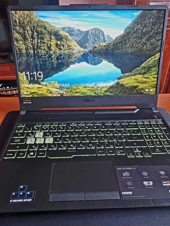 Ноутбук ігровий Asus TUF F15 (144Гц, i5-10300H, Nvidia 1650 Ti, SSD)