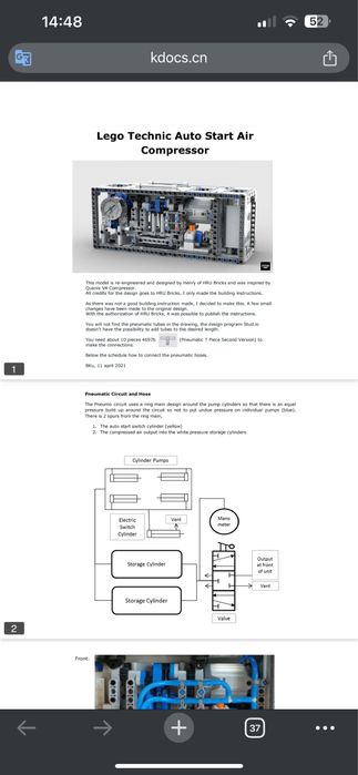 Klocki kompresor powietrza