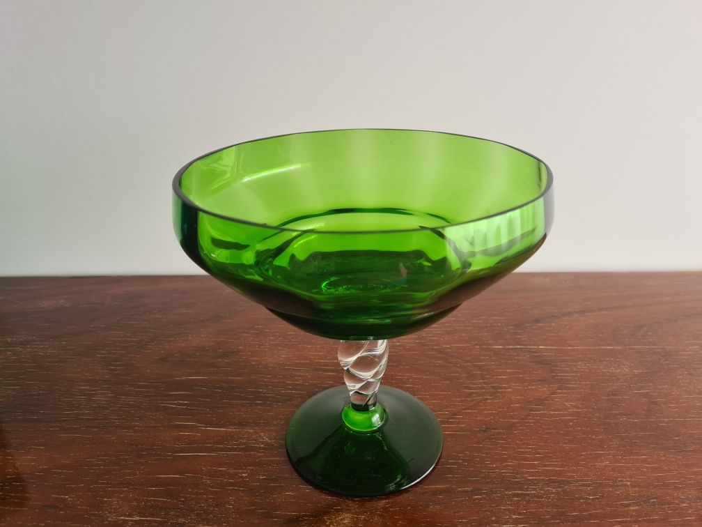 Taça  de vidro vintage