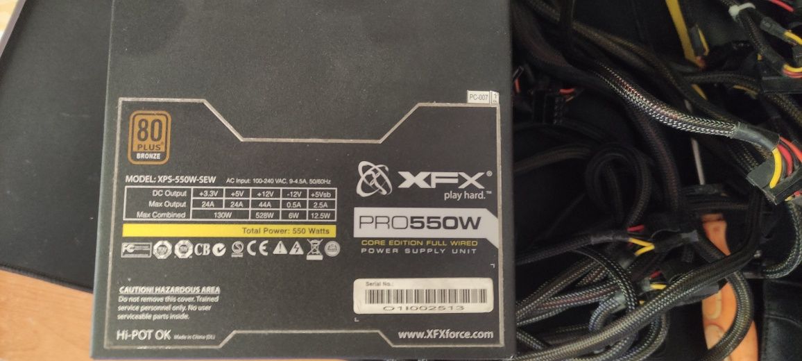 Zasilacz XFX Pro 550w