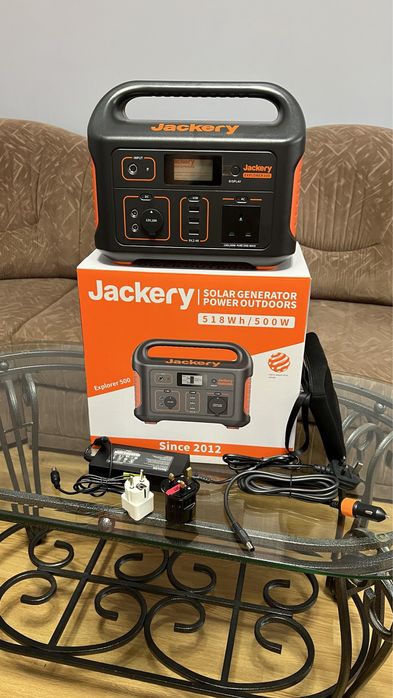 КОТЕЛ ТЯГНЕ! Зарядна станція Jackery Explorer 500