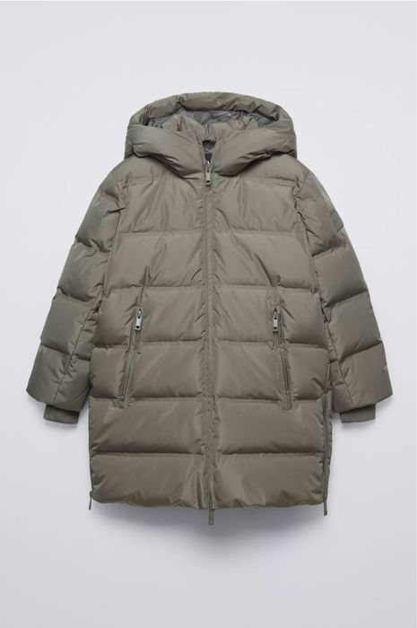 ZARA пуховик 164 см, куртка зимова, пальто, пуфер