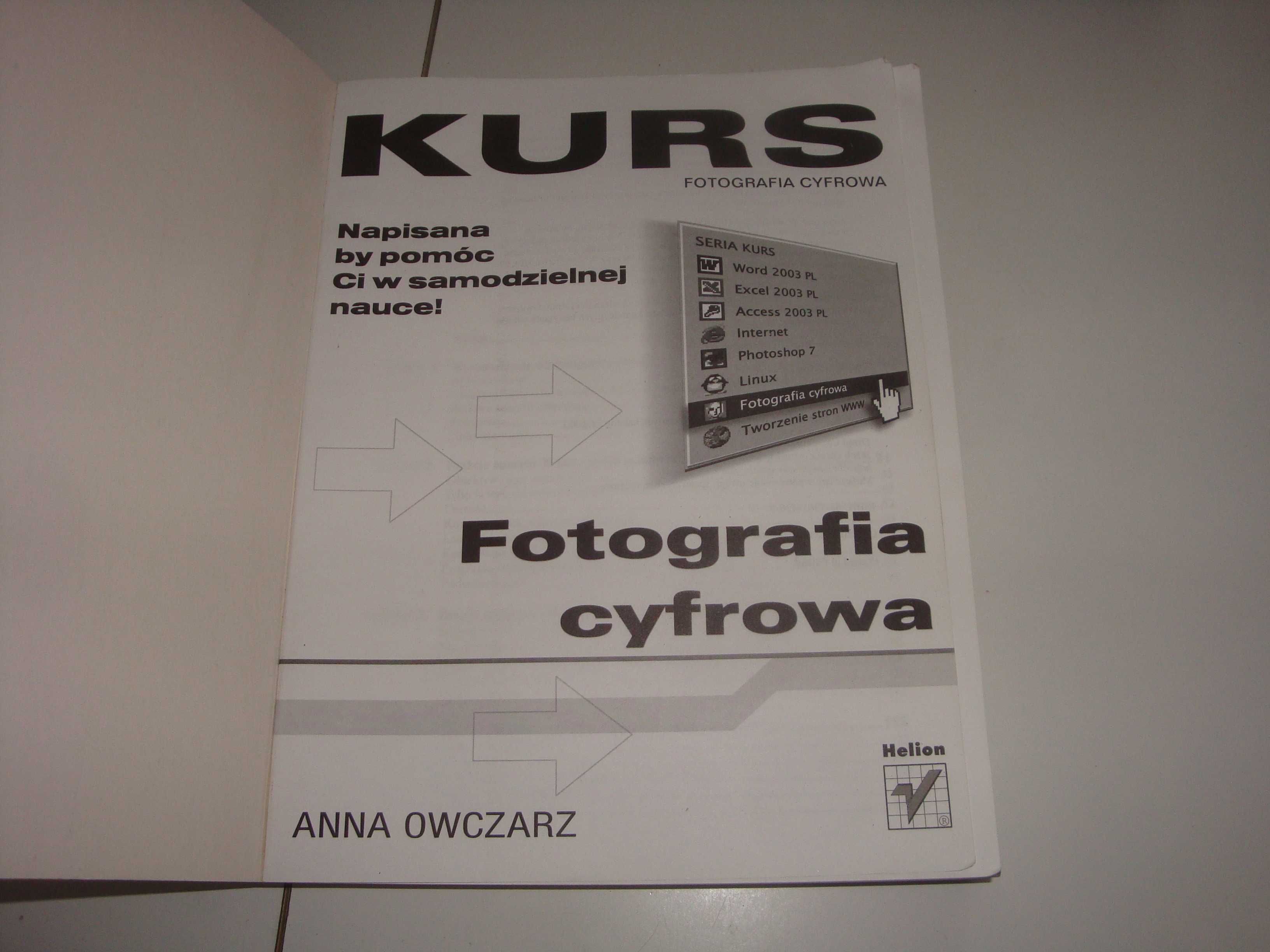Fotografia cyfrowa Kurs Anna Owczarz