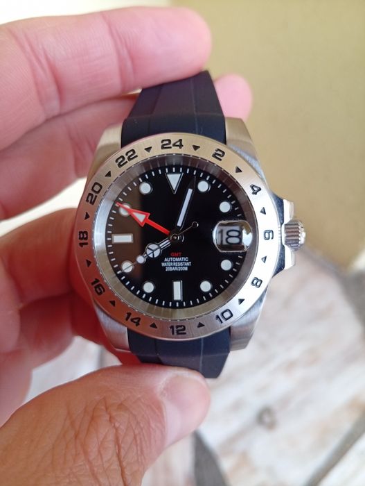 Relógio Explorer GMT automático
