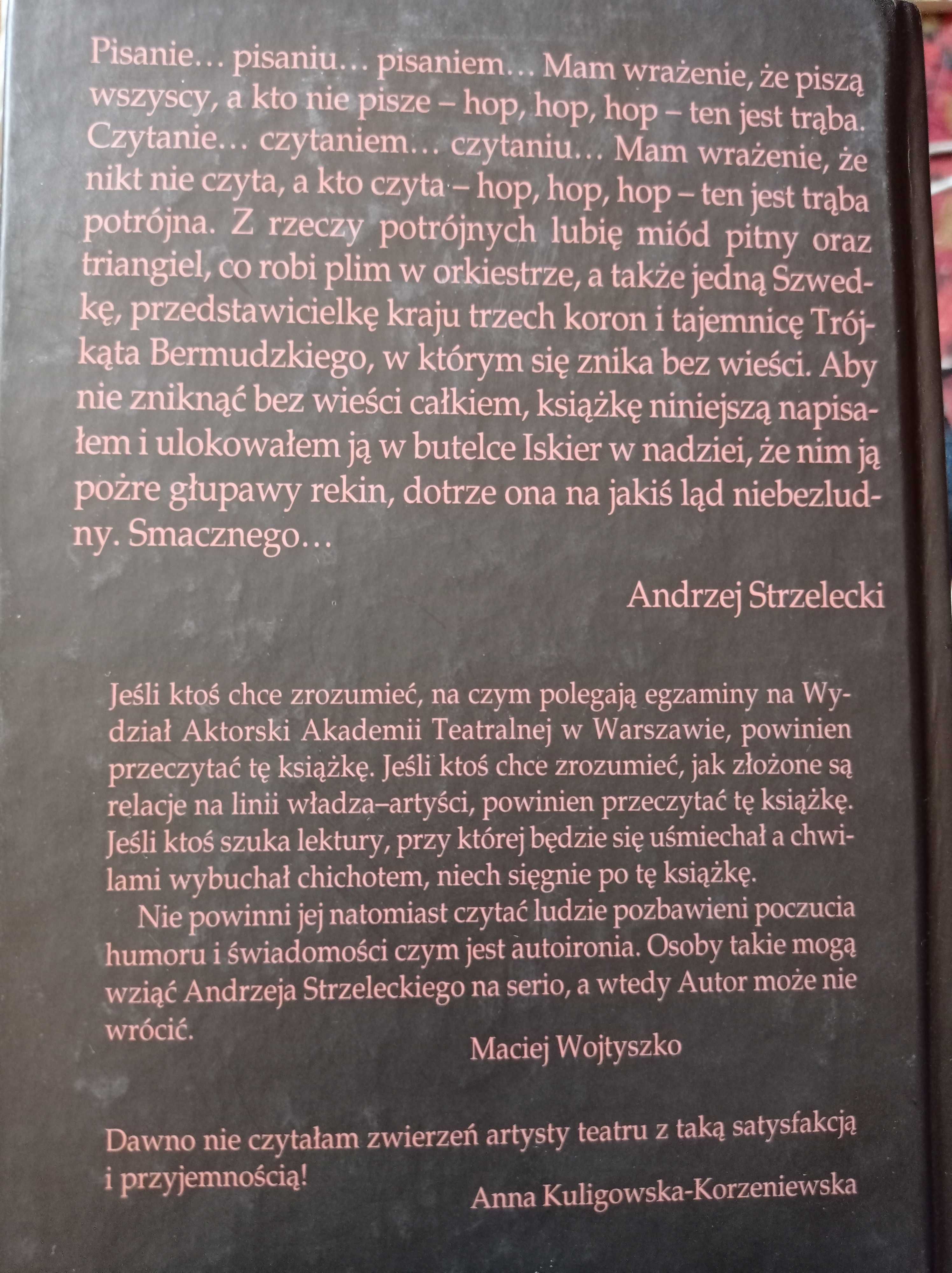 Człowiek z parawanem Andrzej Strzelecki