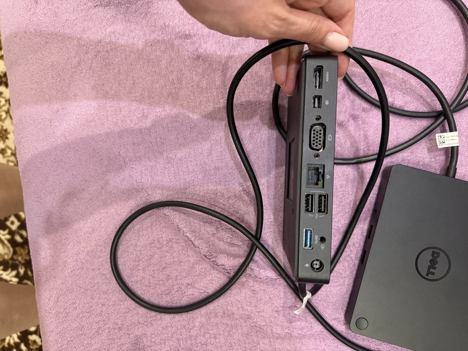 Док-станція Dell WD15 with 130W AC adapter USB-C (452-BCCQ)