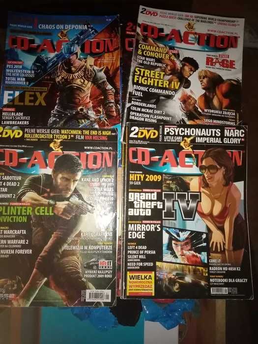 CD-ACTION czasopisma + gry