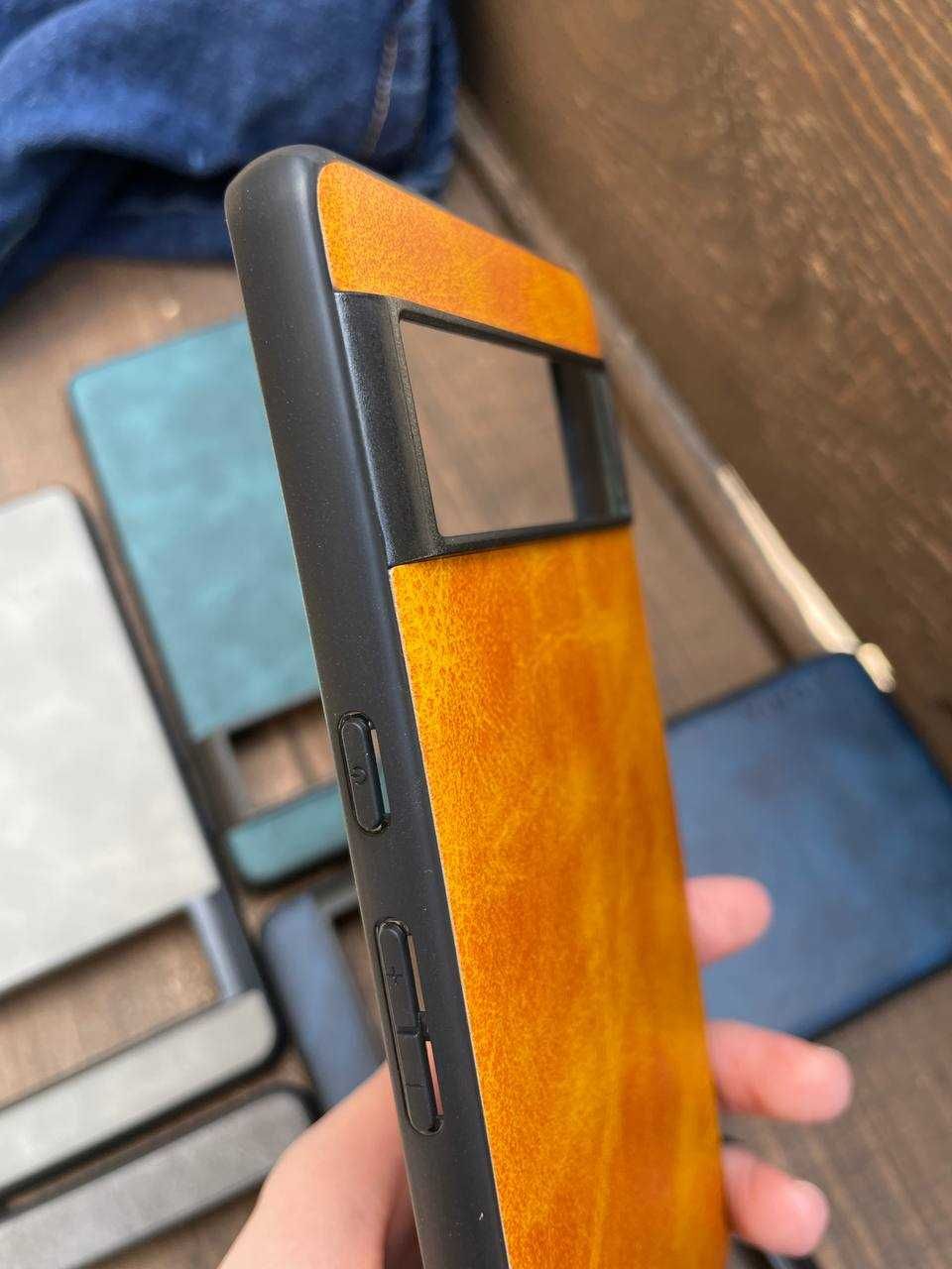 Противоударный чехол все модели Google Pixel 6 Pro Leather AIORIA