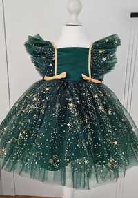 Sukienka z gwiazdkami r.90cm