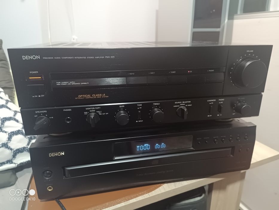 Wzmacniacz Denon Pma 920 plus Zmieniarka płyt Denon Dcm 500AE