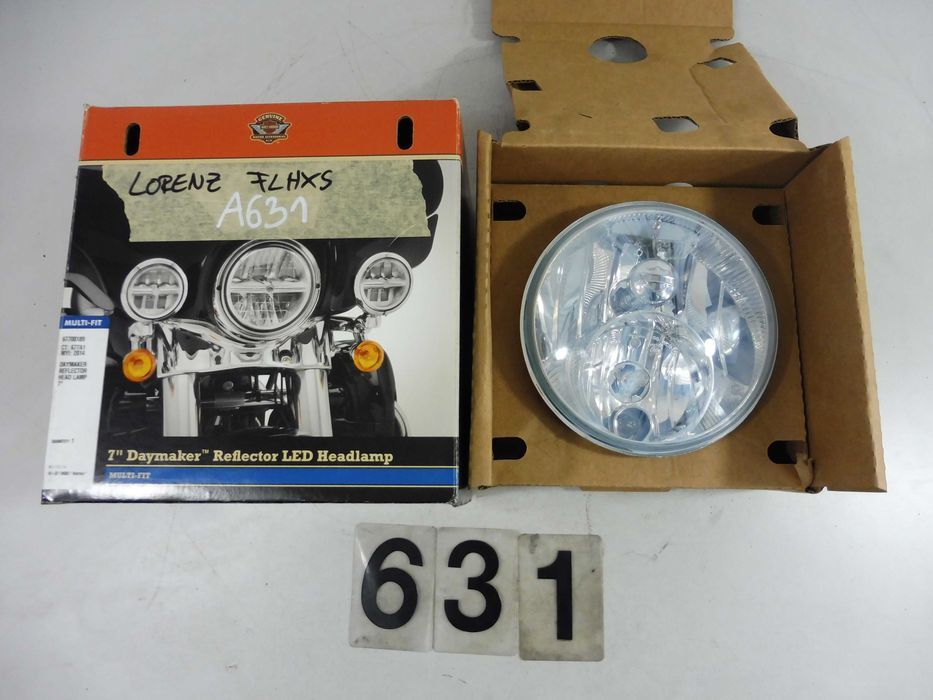 Harley-Davidson Touring 7 cali Europa nowa lampa reflektor wkład  A631