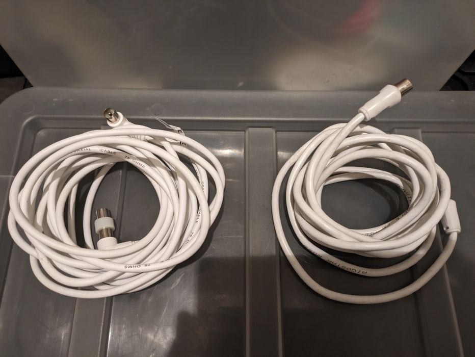 Cabo coaxial 5m + 3m