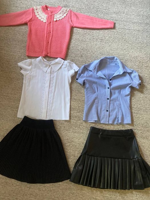 Блузочки школьные на девочку 1-4 класс