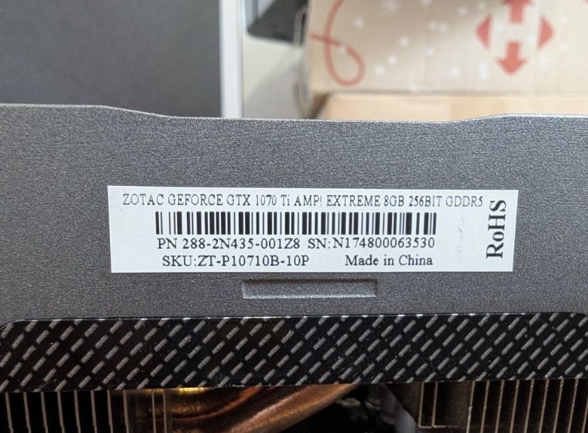 Відеокарта Zotac GeForce GTX 1070 AMP Extreme
