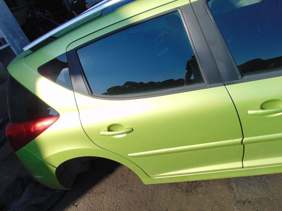 DRZWI PRAWE TYŁ PEUGEOT 207 SW KOMBI KAR