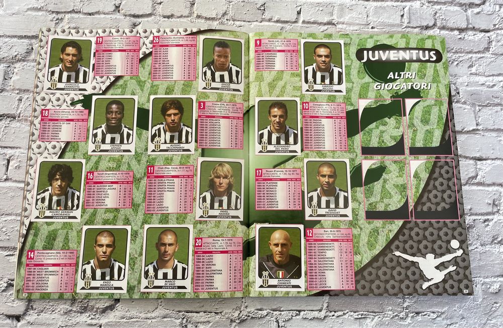 Panini Calciatori 2003/2004 Speciale Album полная коллекция.