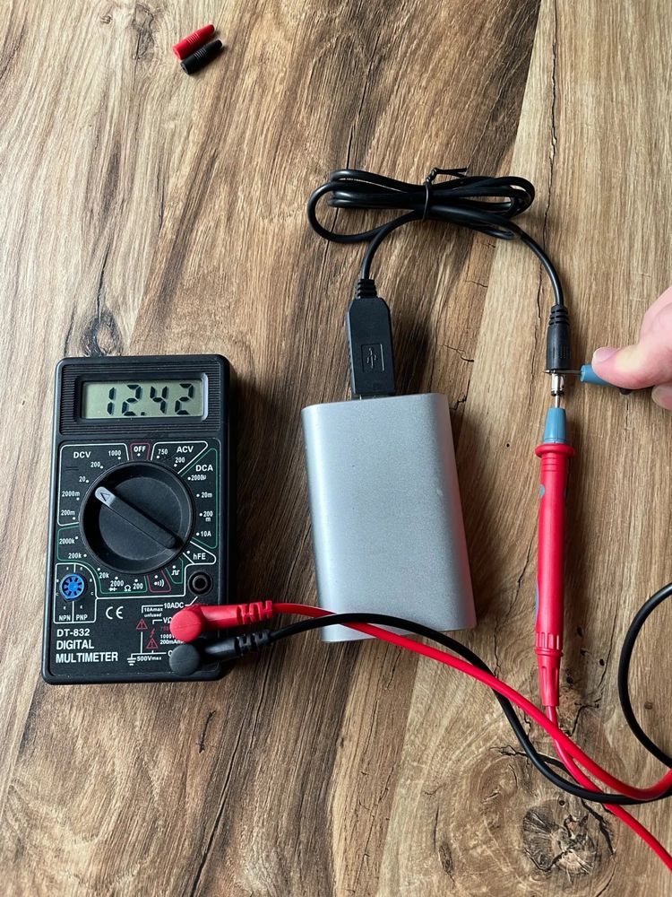 Кабель живлення USB DC 9V/12V для роутера від павербанка!