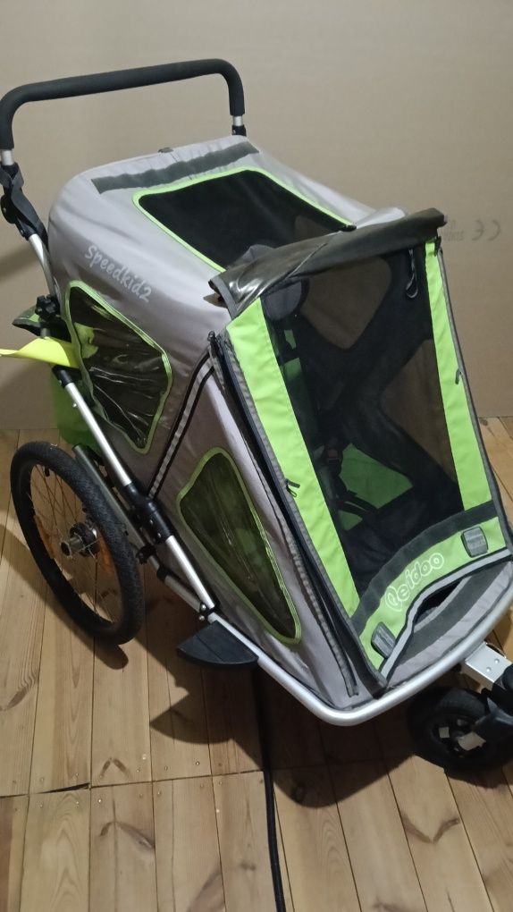 Przyczepka rowerowa Queridoo Speedkid2