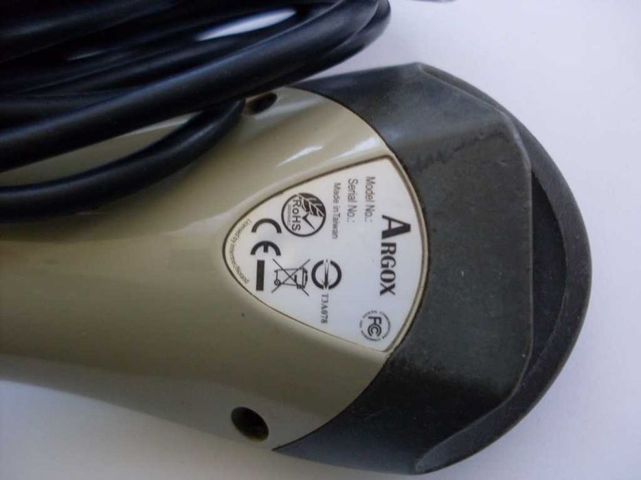 Ручной сканер штрихкодов Argox. Рабочий. Подключение через USB.