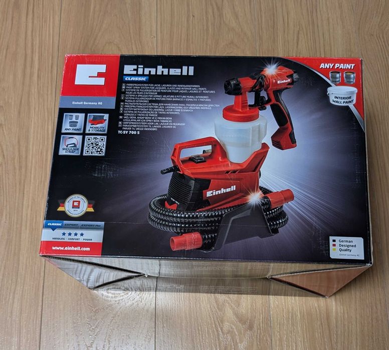 Pistolet do farb EINHELL TC-SY 700 S (nieużywany)