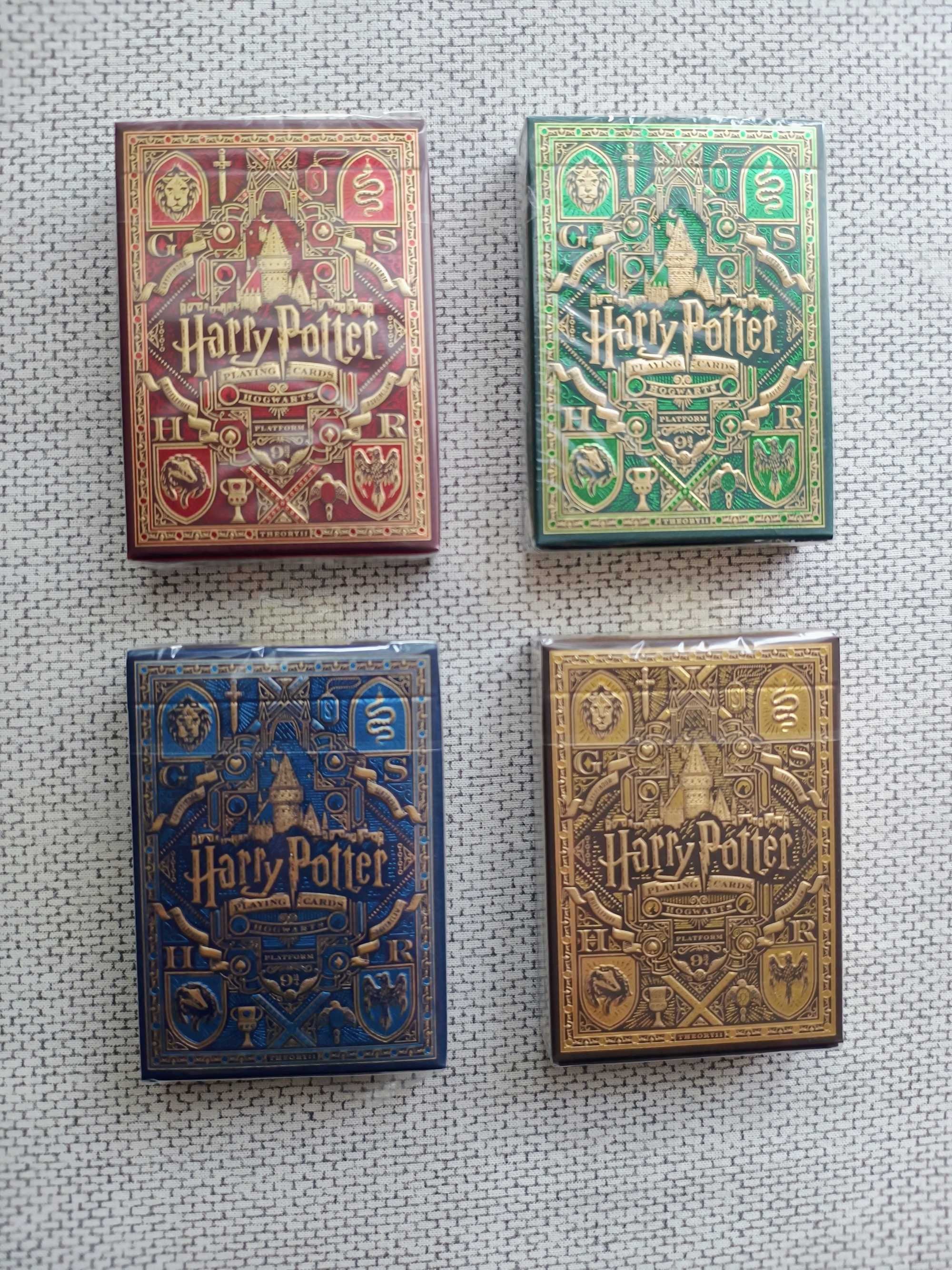 Karty Theory11 Harry Potter Gryffindor Ravenclaw Hufflepuff Slytherin