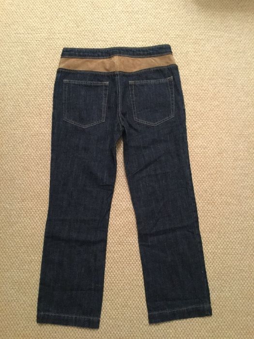 MANGO _ Modne jeansy suwak _ ZAMSZ _ M _ 38