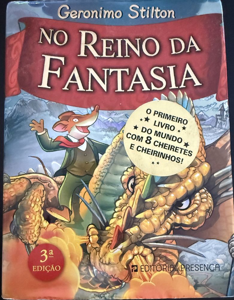 Livro “No Reino da Fantasia” – Geronimo Stilton (3.