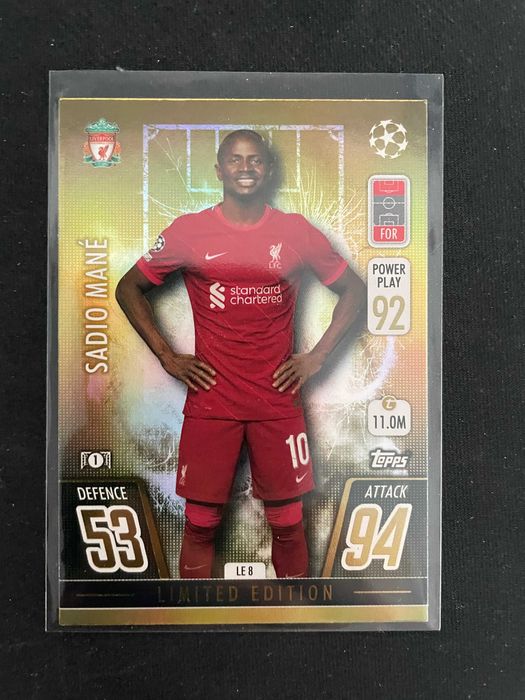 Topps 2021/22 Match Attax (Chrome, Limited edition, 100 club)