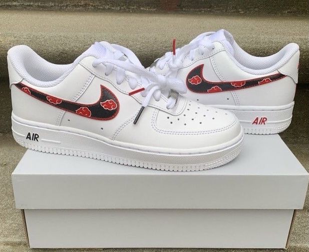 Anime swoosh Nike air force 1 custom Naruto Dragon Ball