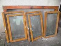 Okno drewniane (dwurzędowe) 180 na 100 cm