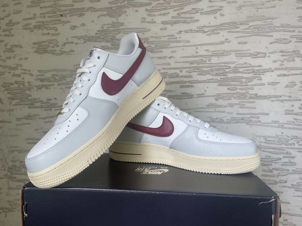 Nike Air Force 1 Low Just Do It Photon Dust Team Red (W) 40.5 *NOWE*