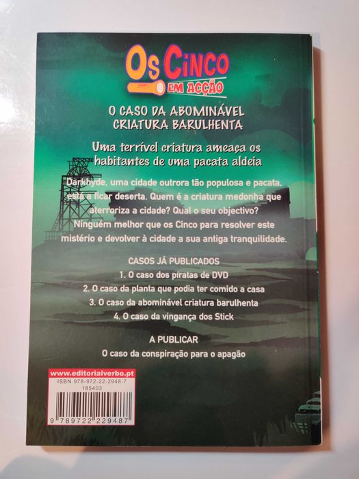 Os Cinco: O Caso da Abominável Criatura Barulhenta (de Enid Blyton)