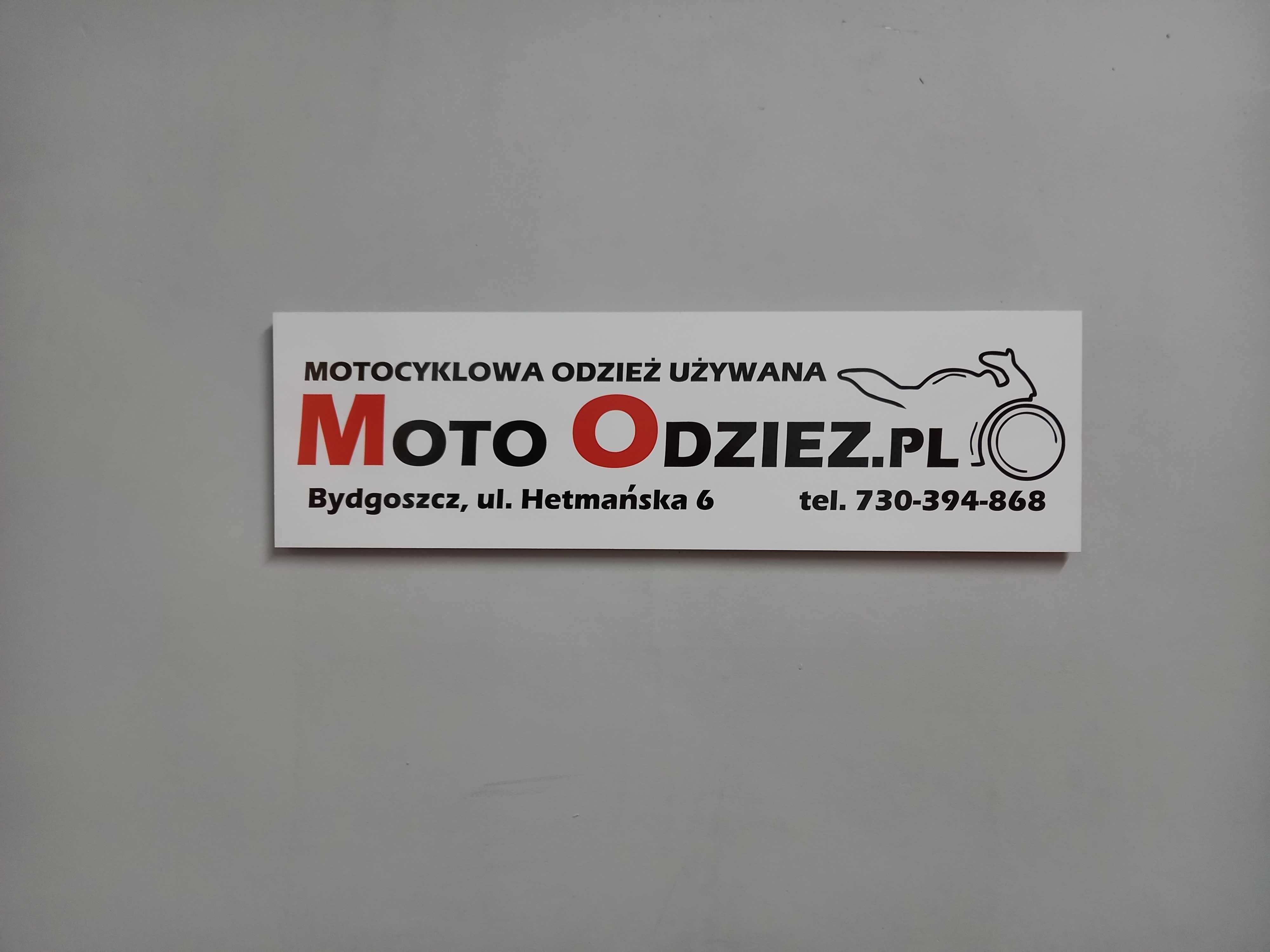 Kurtka Motocyklowa skóra skórzana czarna  Rozmiar  L XL 516