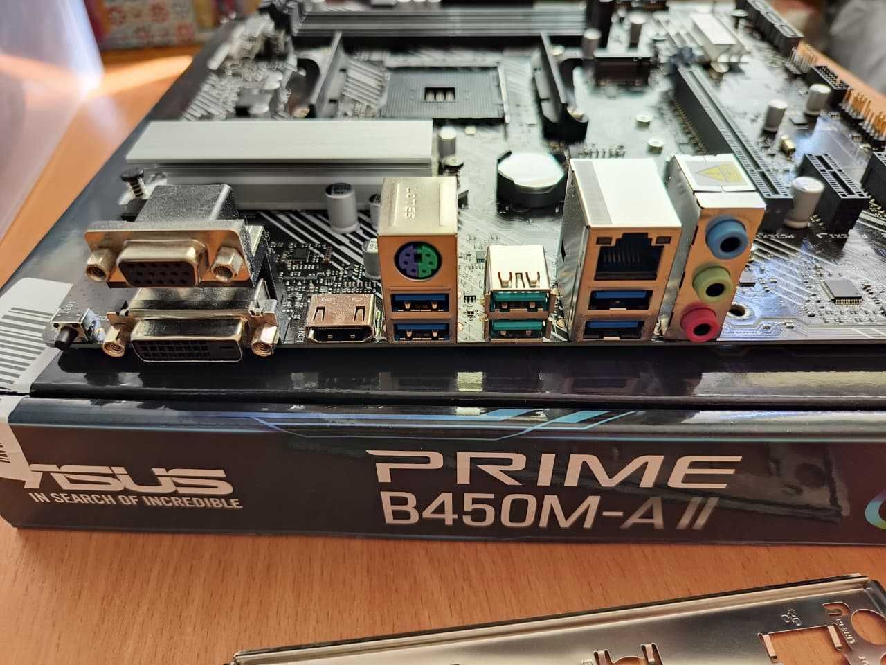 Материнська плата Asus Prime B450M-A II - AM4 / DDR4