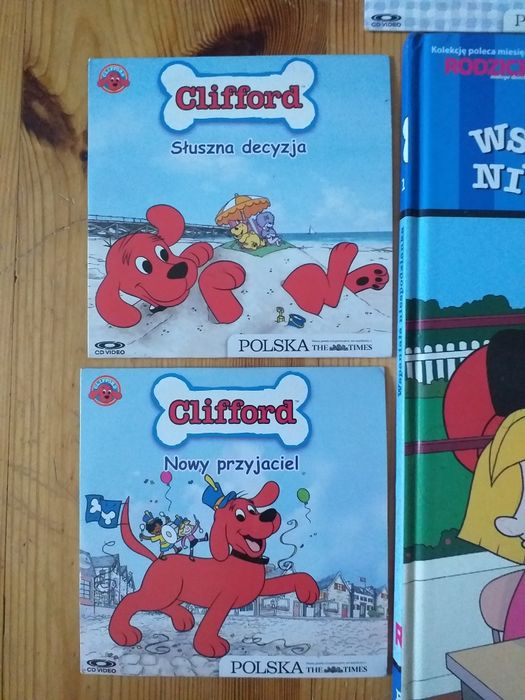 Clifford książka Wspaniała niespodzianka i filmy