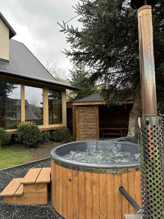 SIELANKA Dom w górach z kominkiem, balią ogrodową i sauna